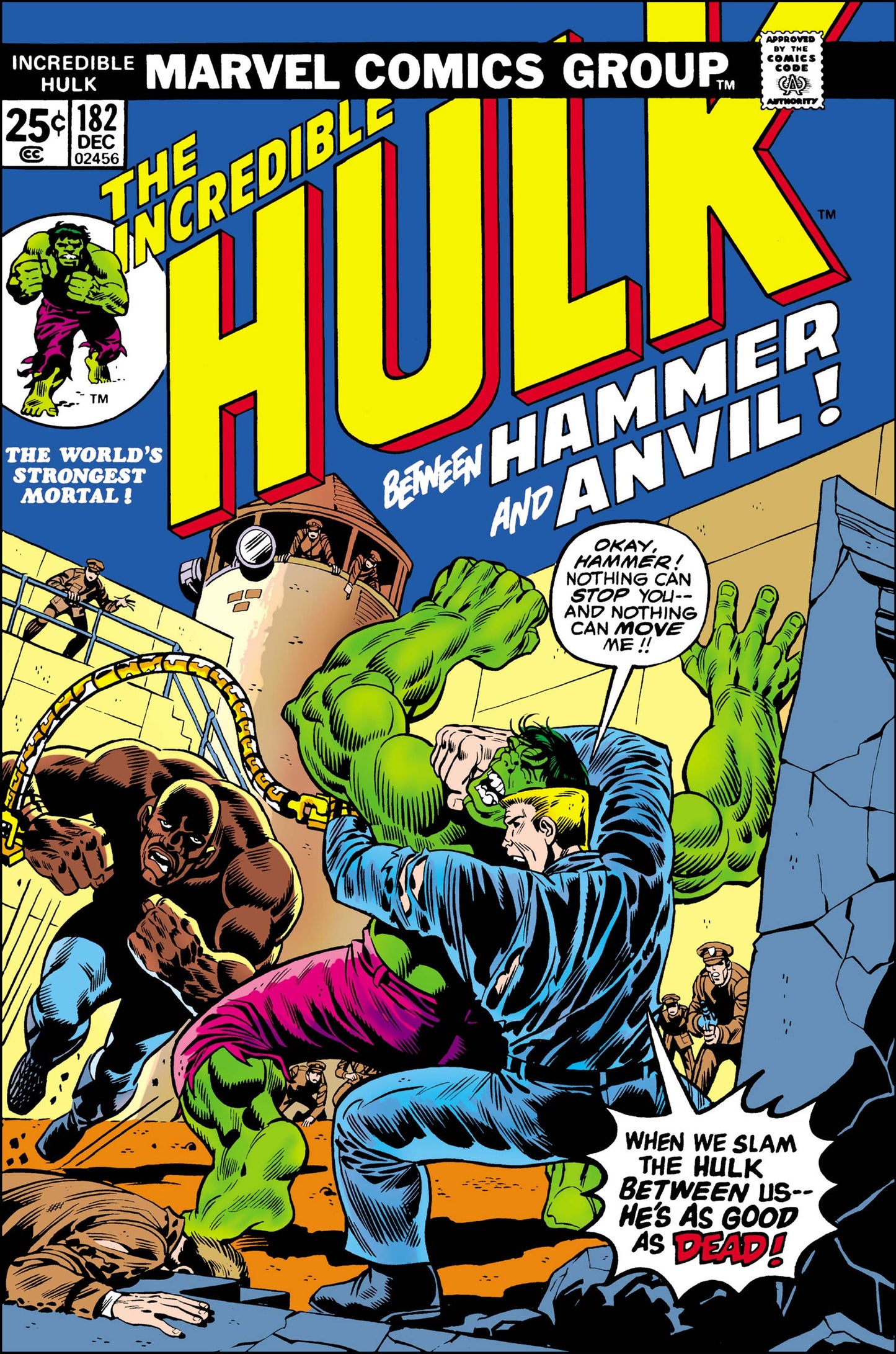 Incredible Hulk #182 3rd appearance of Wolverine
