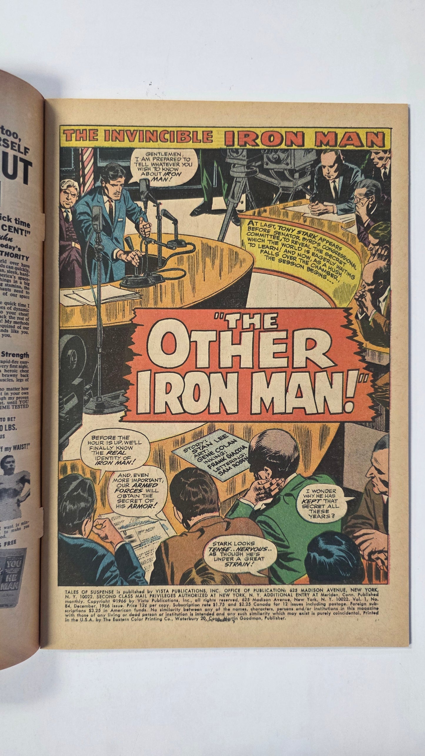 Tales of Suspense (1958) #84 FN/VF Adaptoid becomes Super-Adaptoid