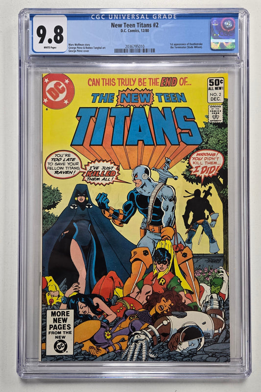 New Teen Titans #2 - CGC 9.8