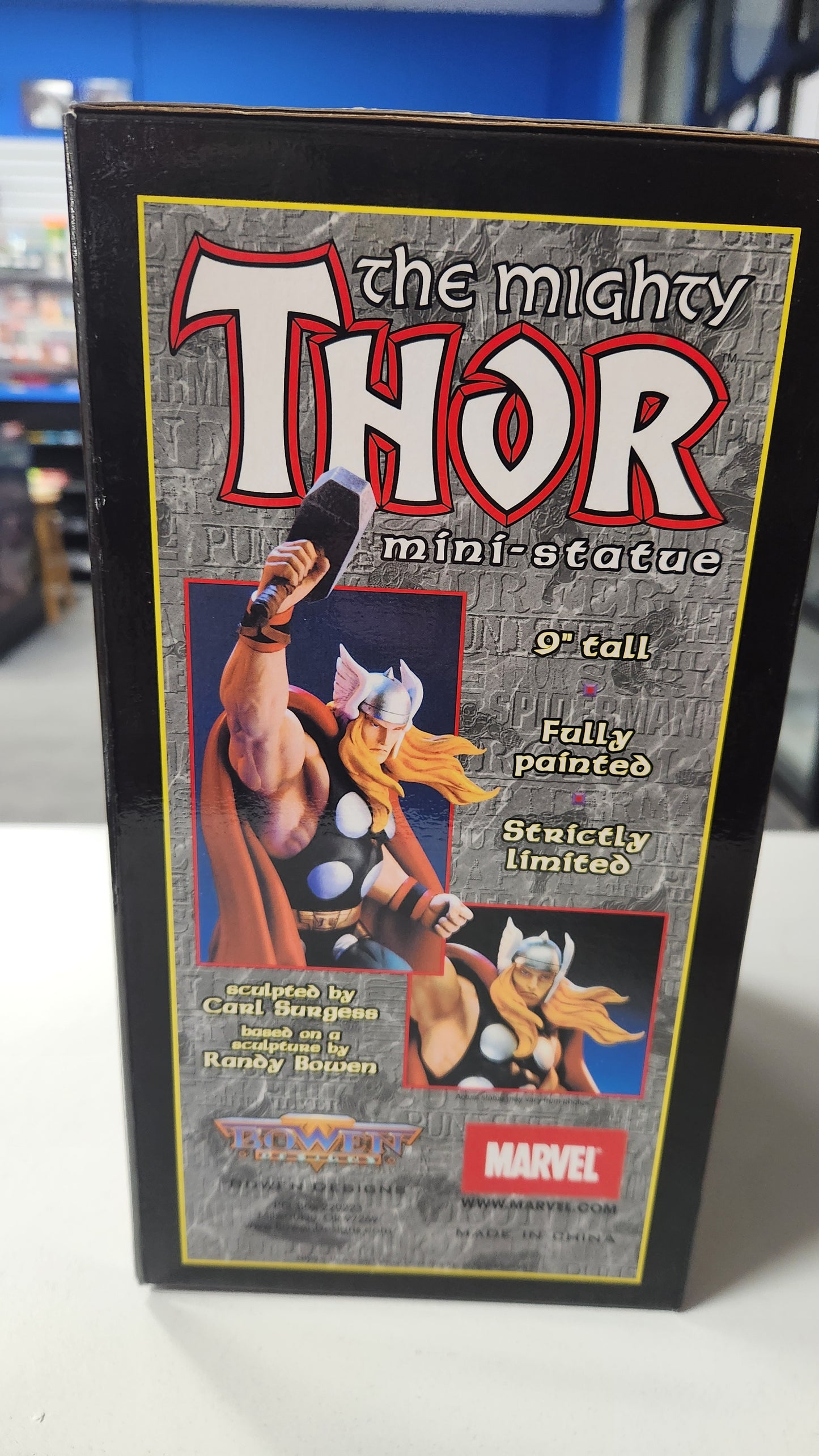 BOWEN DESIGNS THOR MINI-STATUE #761/5500