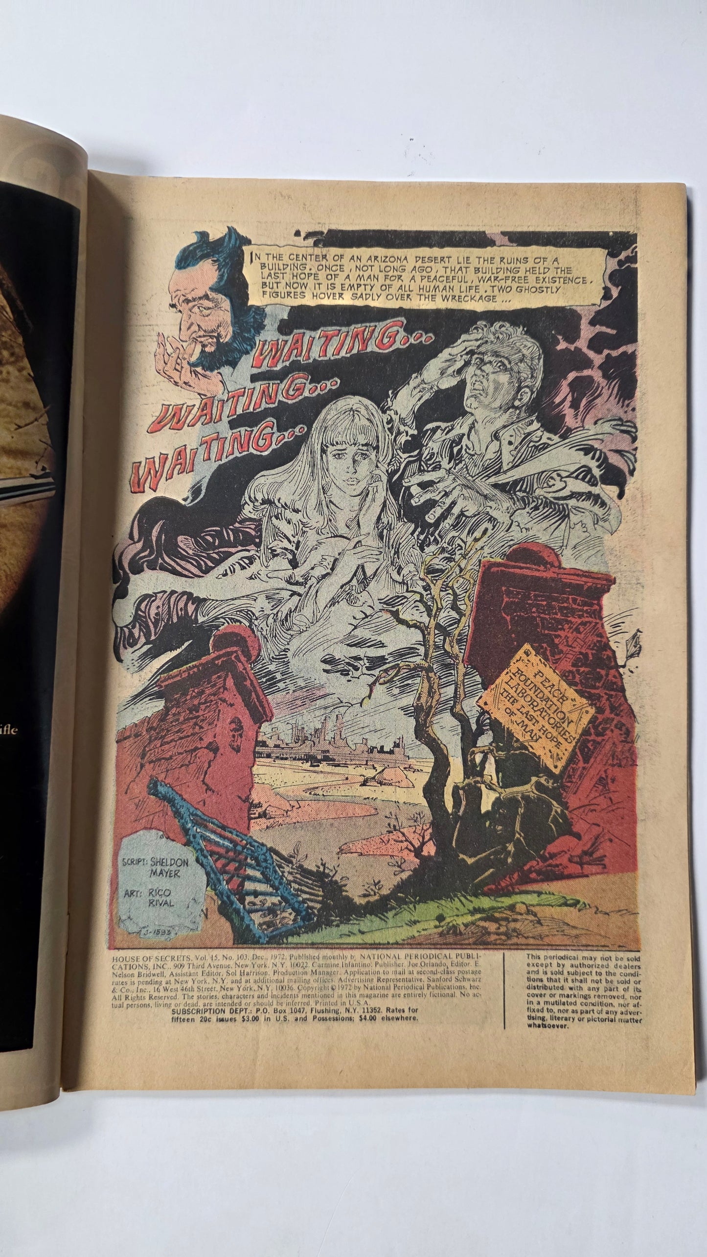 House of Secrets (1956) #103 VG/FN Classic Bernie Wrightson cover
