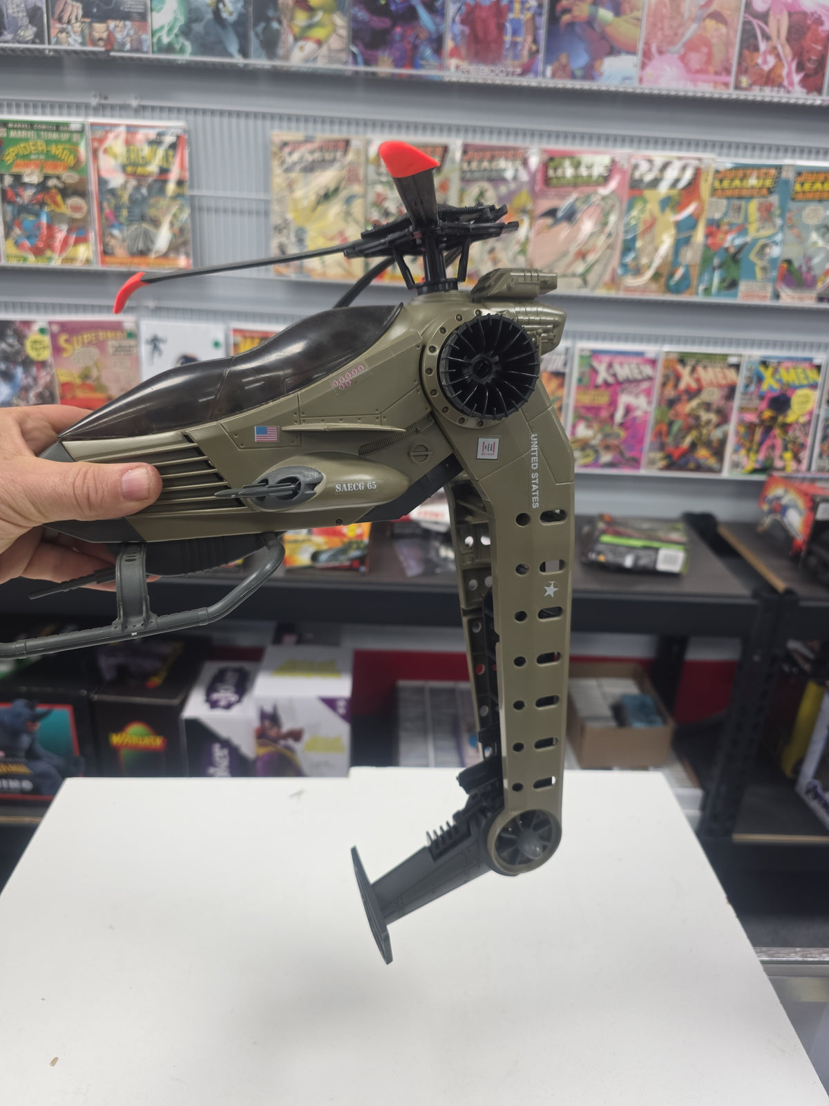 GI JOE VINTAGE 1990 RETALIATOR HELI WITH UPDRAFT