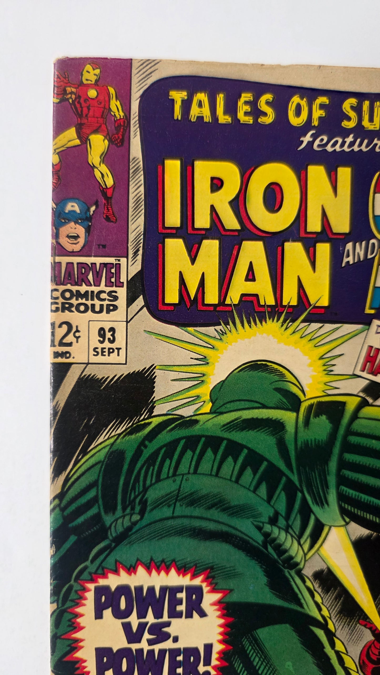 Tales of Suspense (1958) #93 FN/VF (7.0) M.O.D.O.K. cameo Comic Book