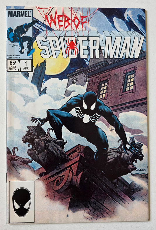 Web of Spider-Man (1984) #01 - "Til Death Do Us Part" Iconic Charles Vess Cover