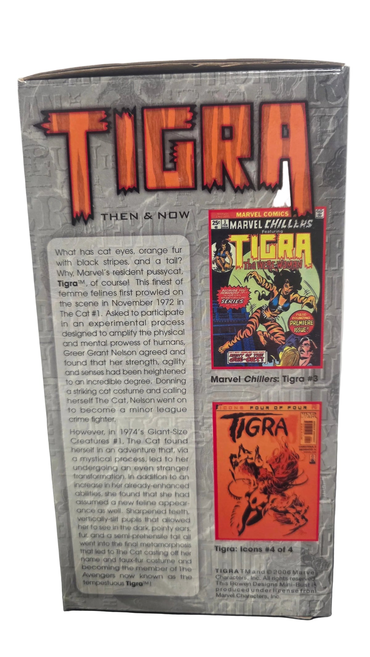 BOWEN DESIGNS TIGRA MINI BUST