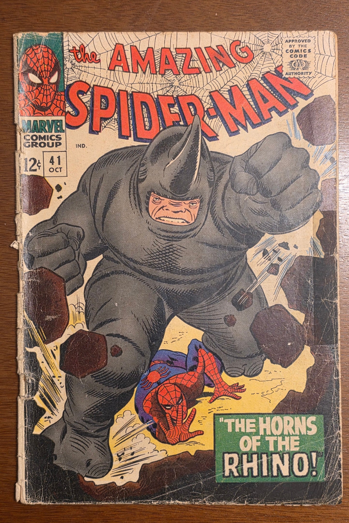 Amazing Spider-Man (1962) #041 1st Appearance of Rino
