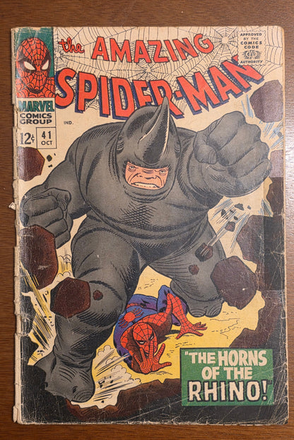 Amazing Spider-Man (1962) #041 1st Appearance of Rino