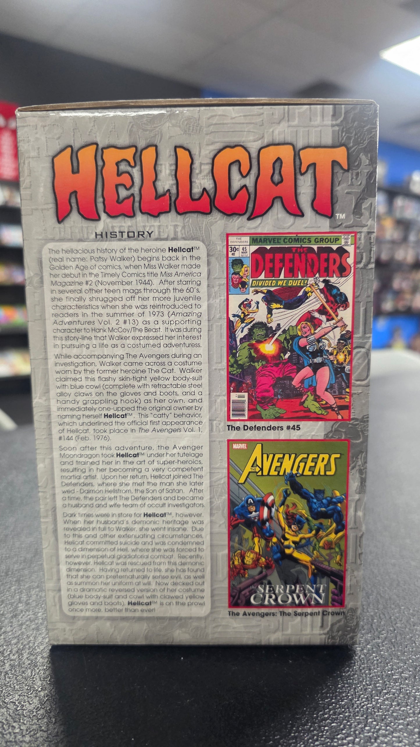 BOWEN DESIGNS HELLCAT MARVEL MINI BUST #287/1500