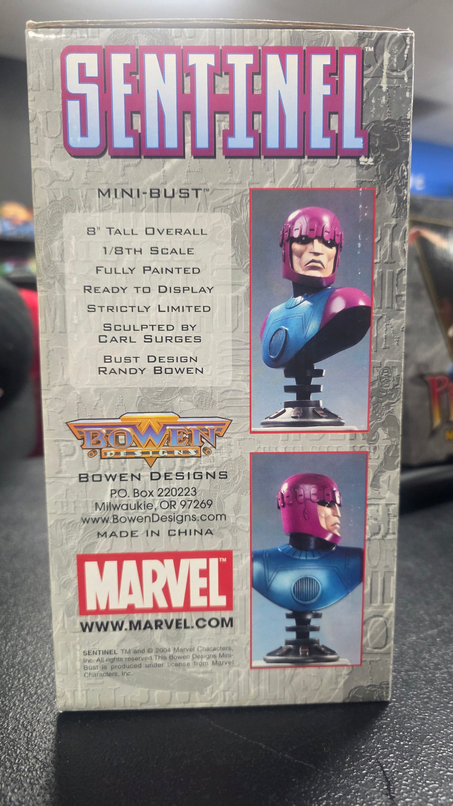 BOWEN DESIGNS SENTINEL MINI BUST #1153/3000