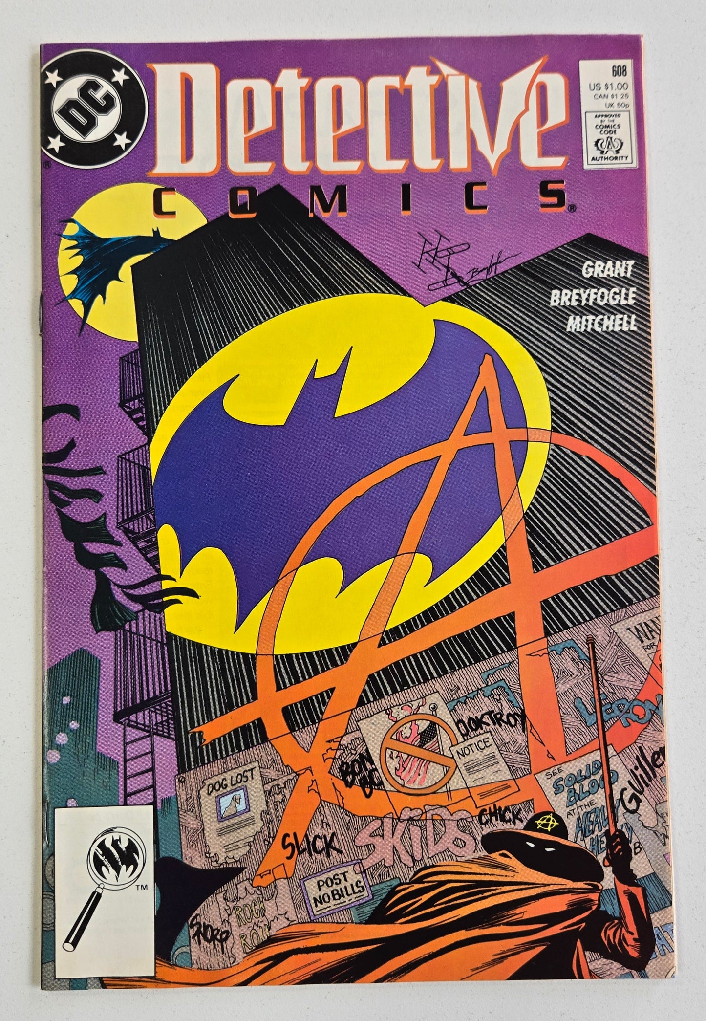 Detective Comics (1937) #608 VF/NM 1st app. of Anarky