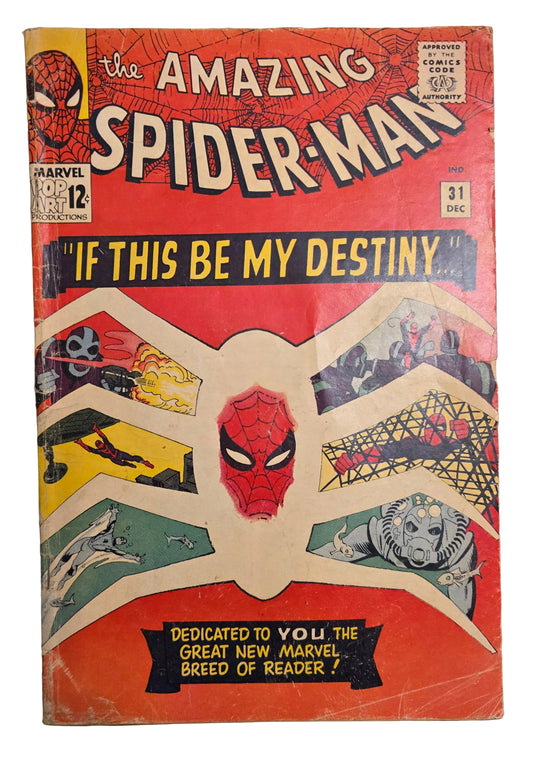 Amazing Spider-Man (1962) #031 1st Appearance of Gwen Stacy & Harry Osborn