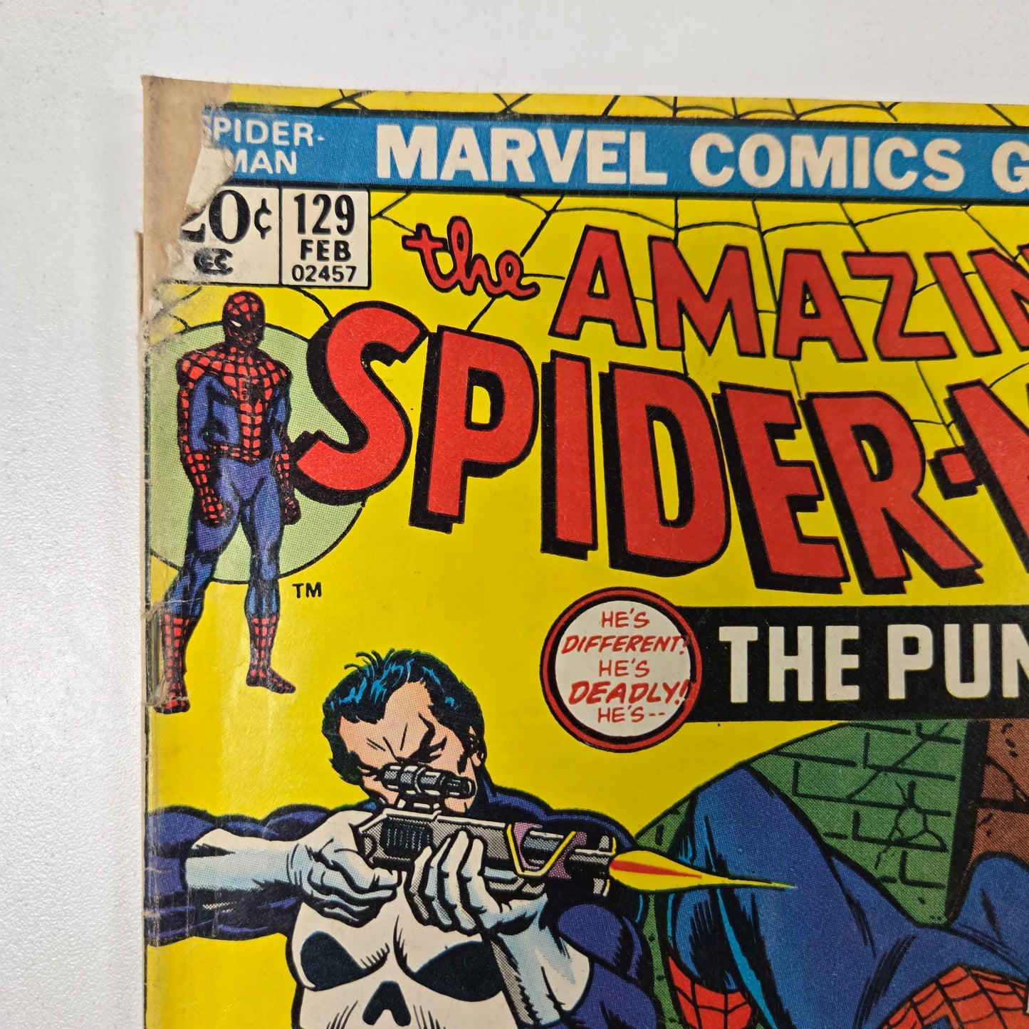 Amazing Spider-Man (1963) #129 G/VG-  1st appearance of The Punisher
