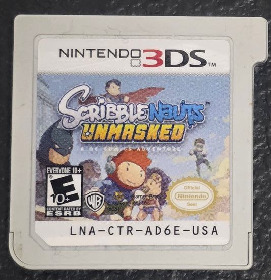 3DS SCRIBBLENAUTS: A DC COMICS ADVENTURE - LOOSE