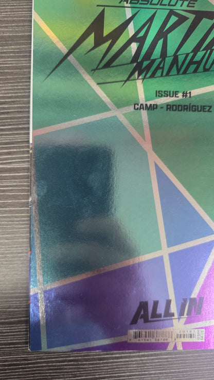Absolute Martian Manhunter #1  Foil Logo Variant