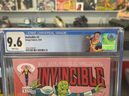 Invincible #3 CGC 9.6 1st appearance of Omni-Man