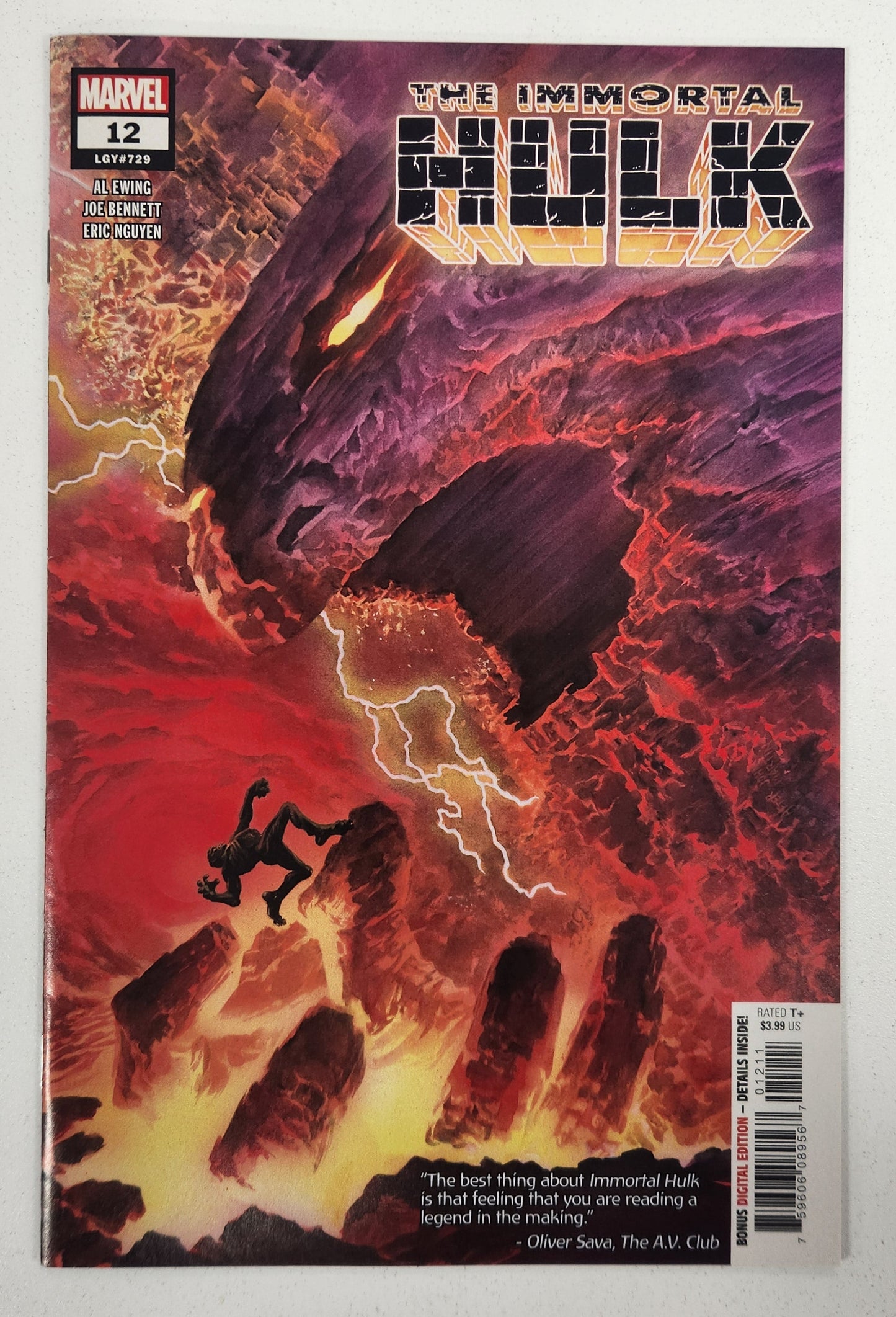 IMMORTAL HULK (2018) #12 NM 1ST FULL THE ONE BELOW ALL
