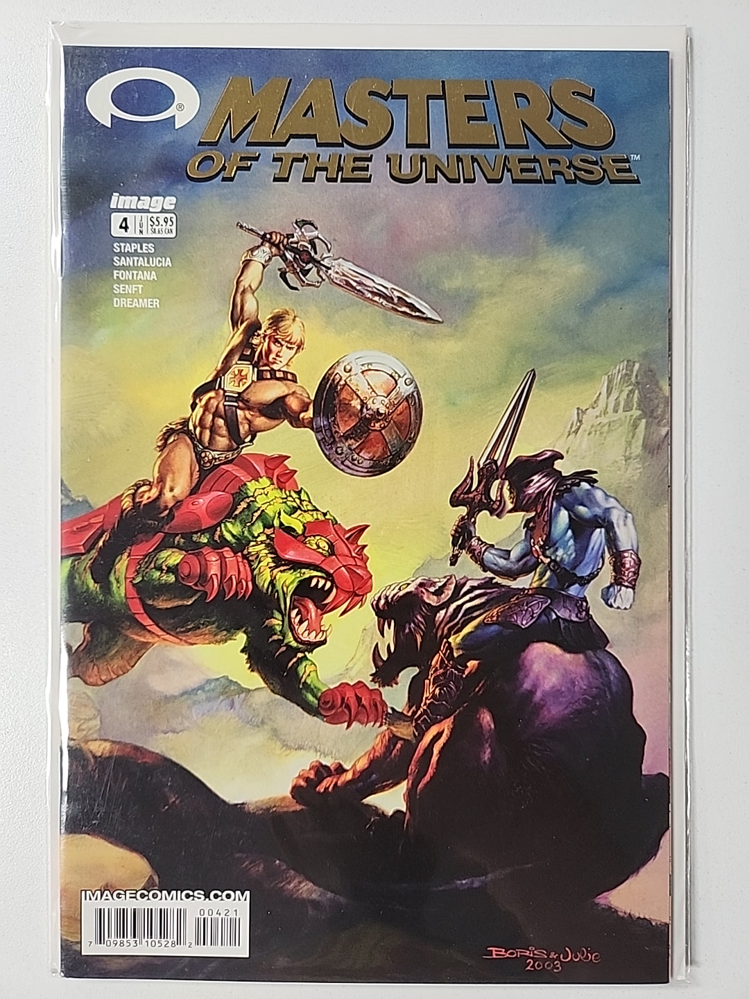 Masters Of The Universe Vol. 2 (2003) #1-6 + Variants Complete Set NM