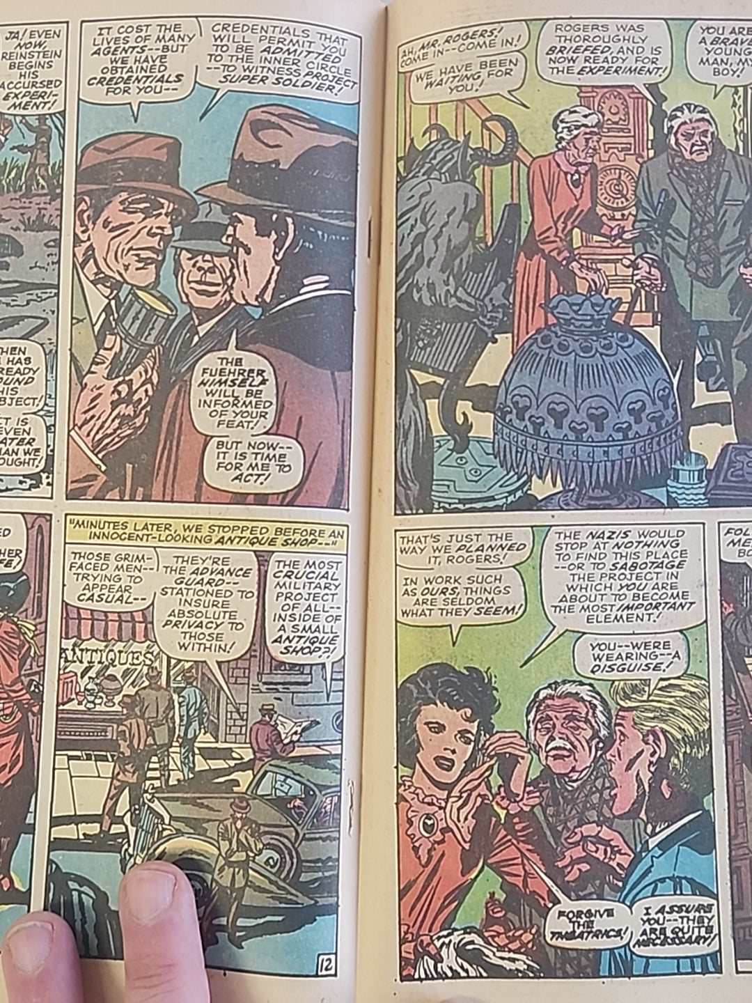 CAPTAIN AMERICA (1968) #109 ORIGIN OF CAP  FN/FN+