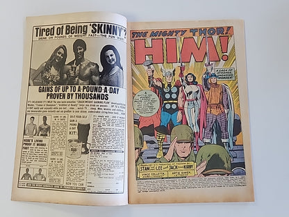 THOR (1966) #165 1ST "HIM" FN- KEY