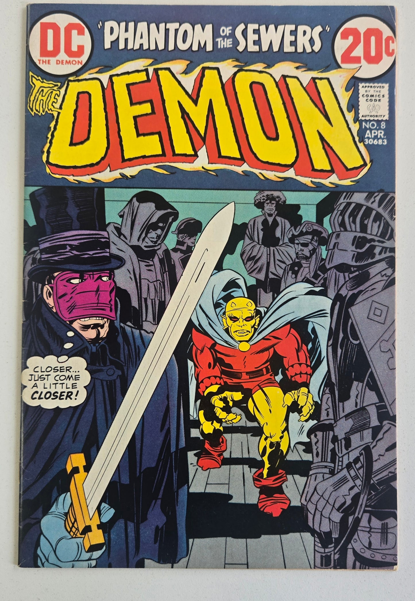 The Demon (1972) #08 FN+