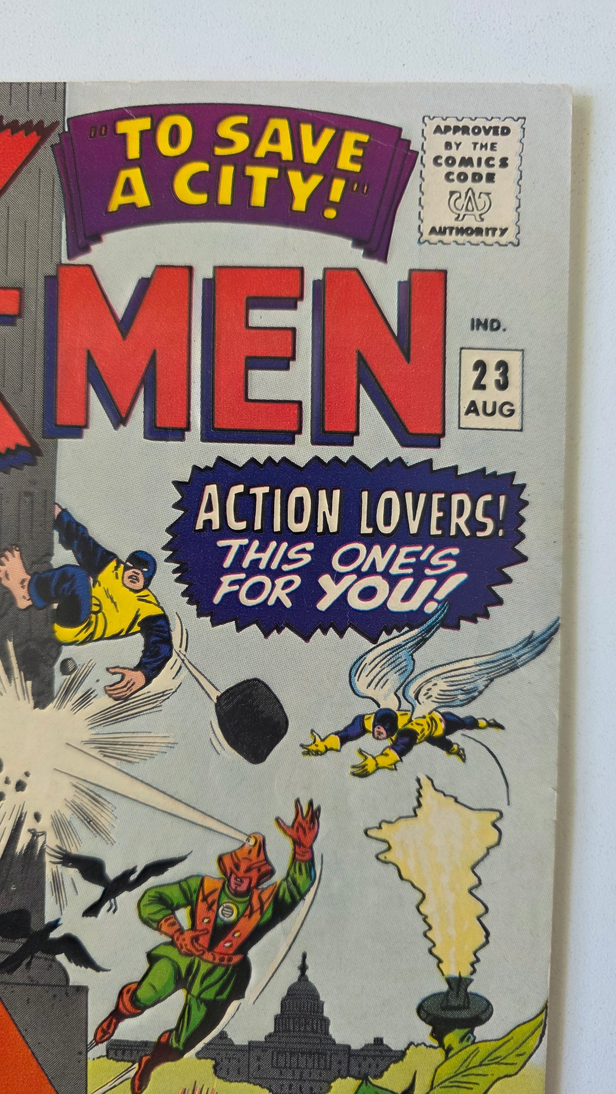 Uncanny X-Men (1963) #23 "To Save a City"