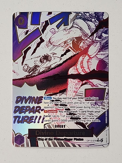 Divine Departure (Alternate Art) - Carrying On His Will (OP13)
