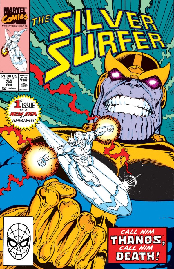Silver Surfer (1987) #34 VF