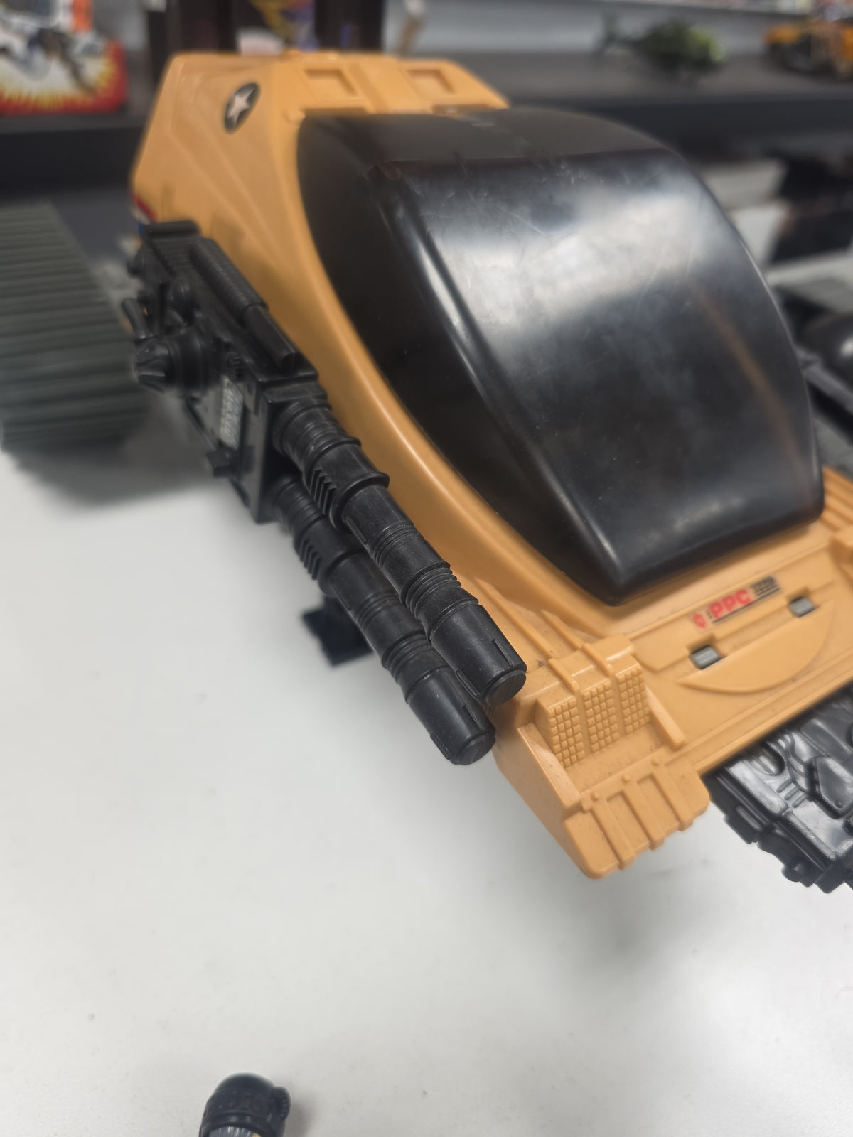 GI JOE VINTAGE 1989 RAIDER WITH HOT SEAT