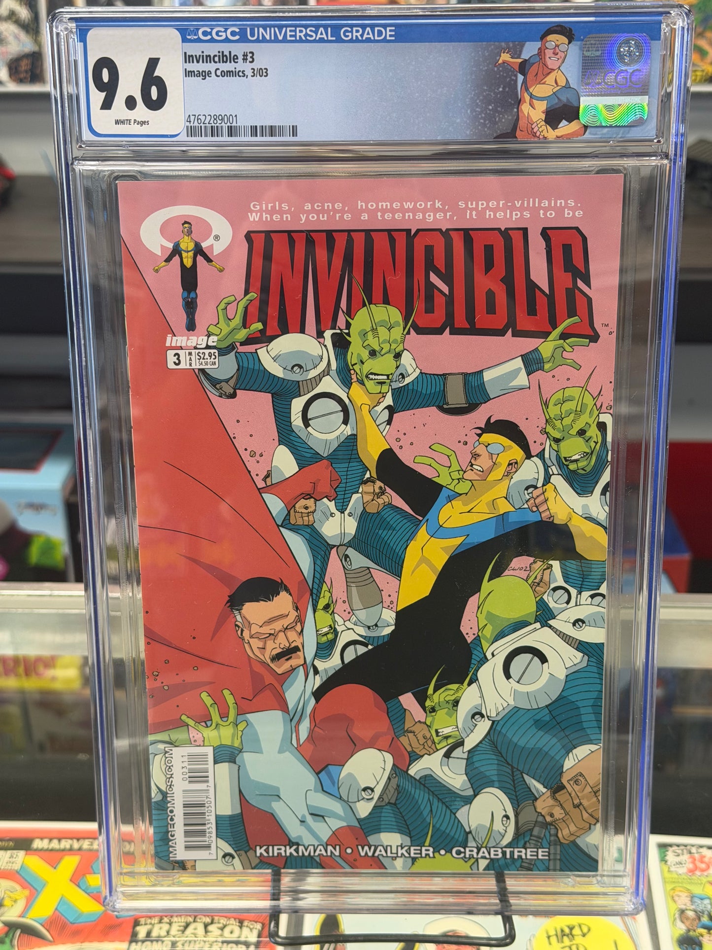 Invincible #3 CGC 9.6 1st appearance of Omni-Man