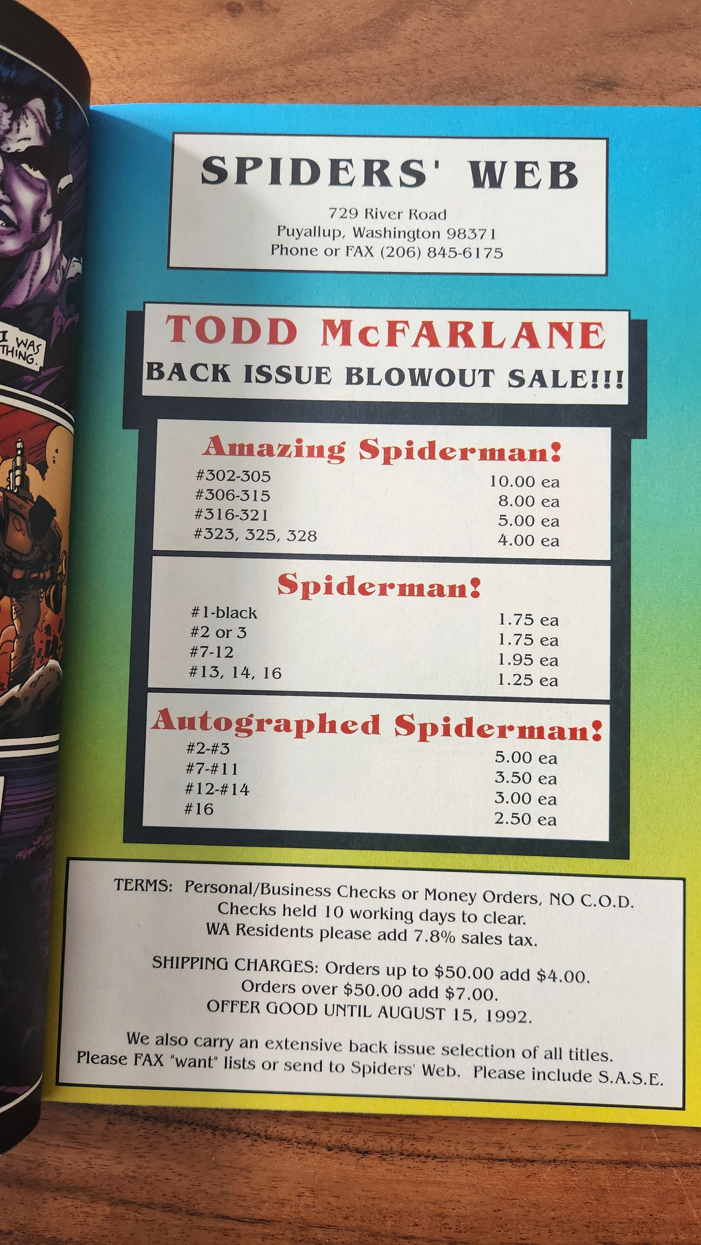 Spawn (1992) #01 NM 1st appearance of Spawn