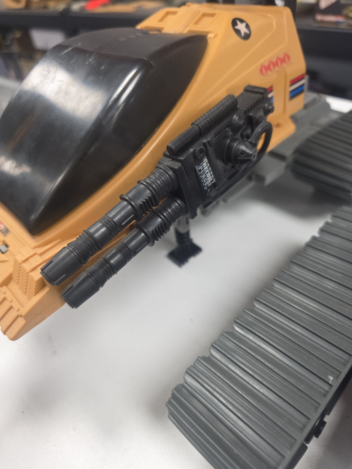 GI JOE VINTAGE 1989 RAIDER WITH HOT SEAT