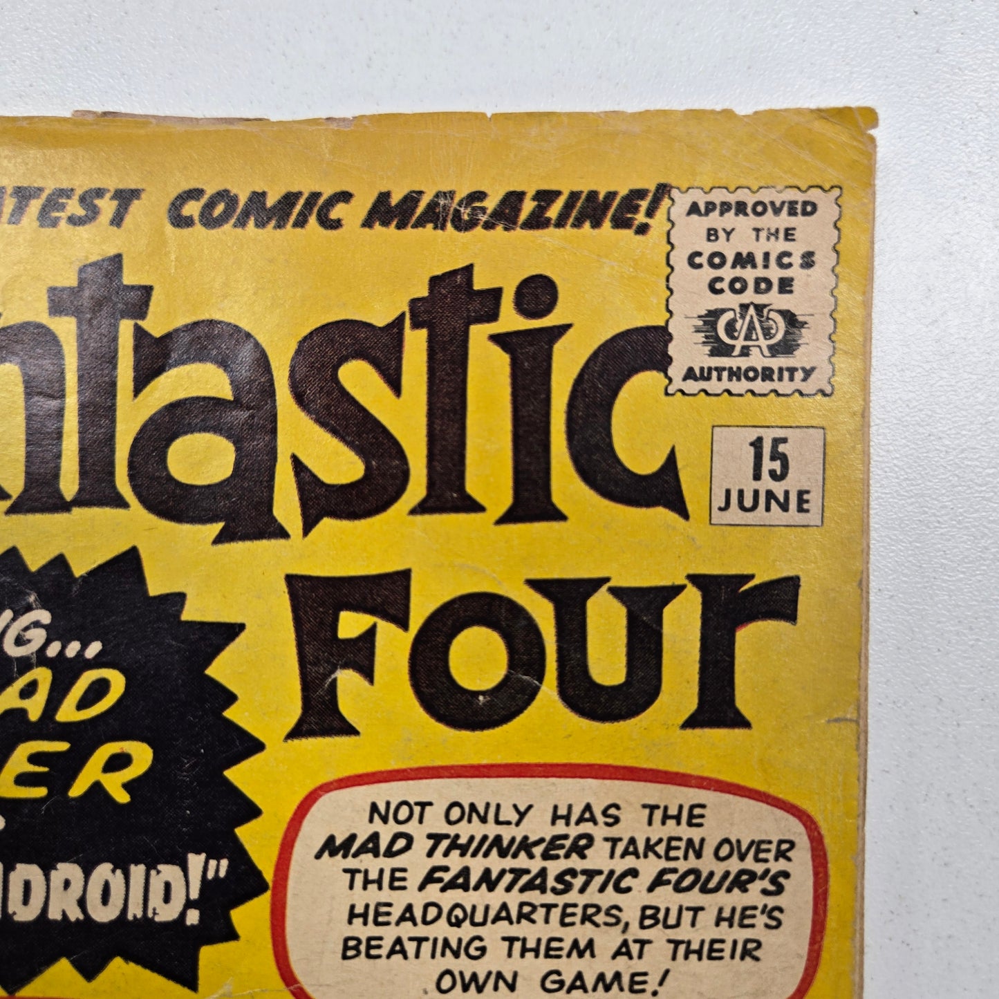 FANTASTIC FOUR (1961) #015 GD
