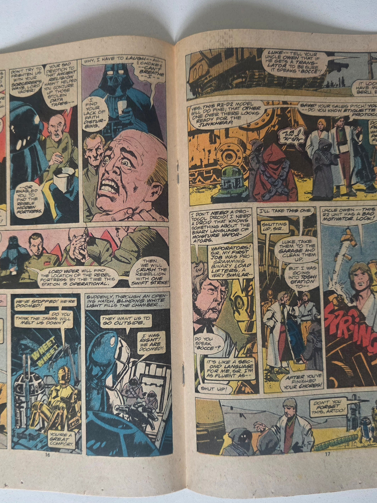 Star Wars (1977) #01 - "Star Wars" 1st Appearance of Darth Vader, Luke Skywalker, Princess Leia, C3PO, R2D2 and More
