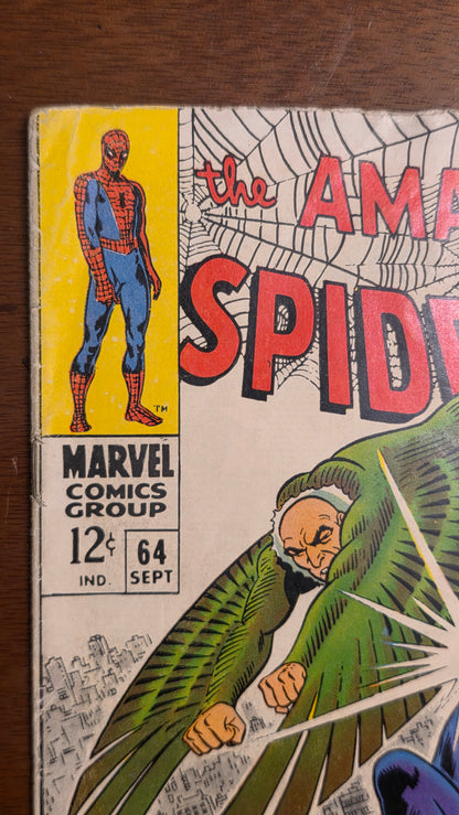 Amazing Spider-Man (1962) #064 - The Vulture's Prey!