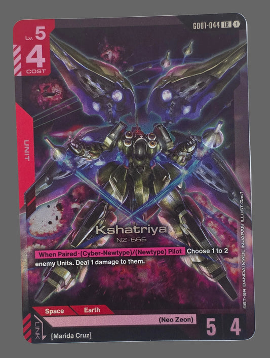 Kshatriya (GD01-044) - Newtype Rising (GD01) Gundam Card Game