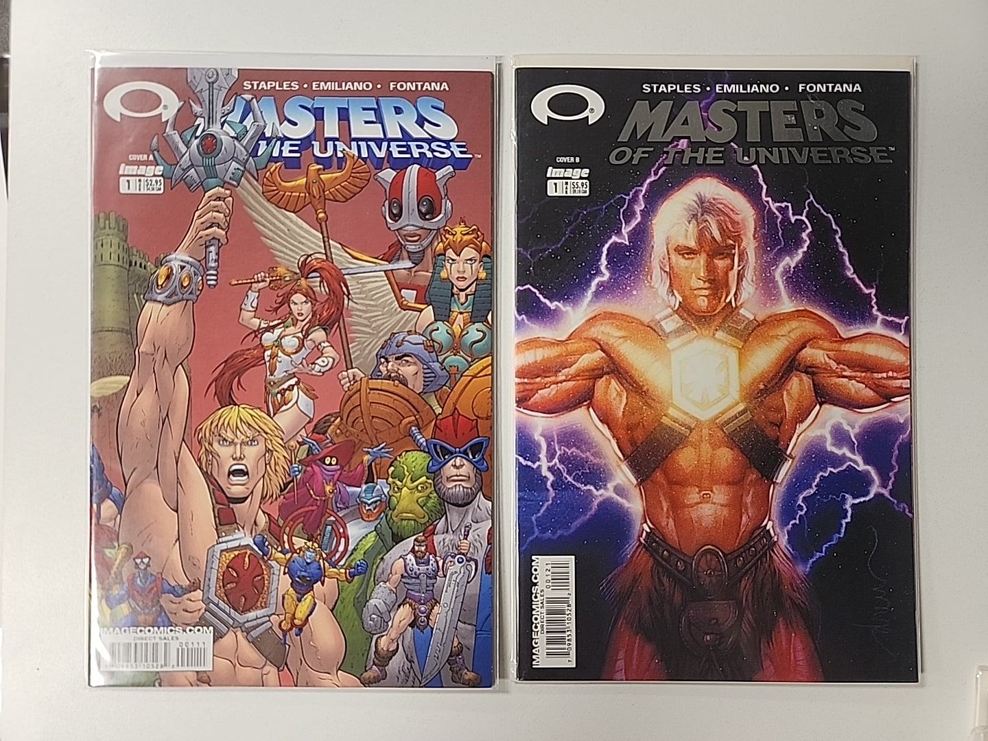 Masters Of The Universe Vol. 2 (2003) #1-6 + Variants Complete Set NM