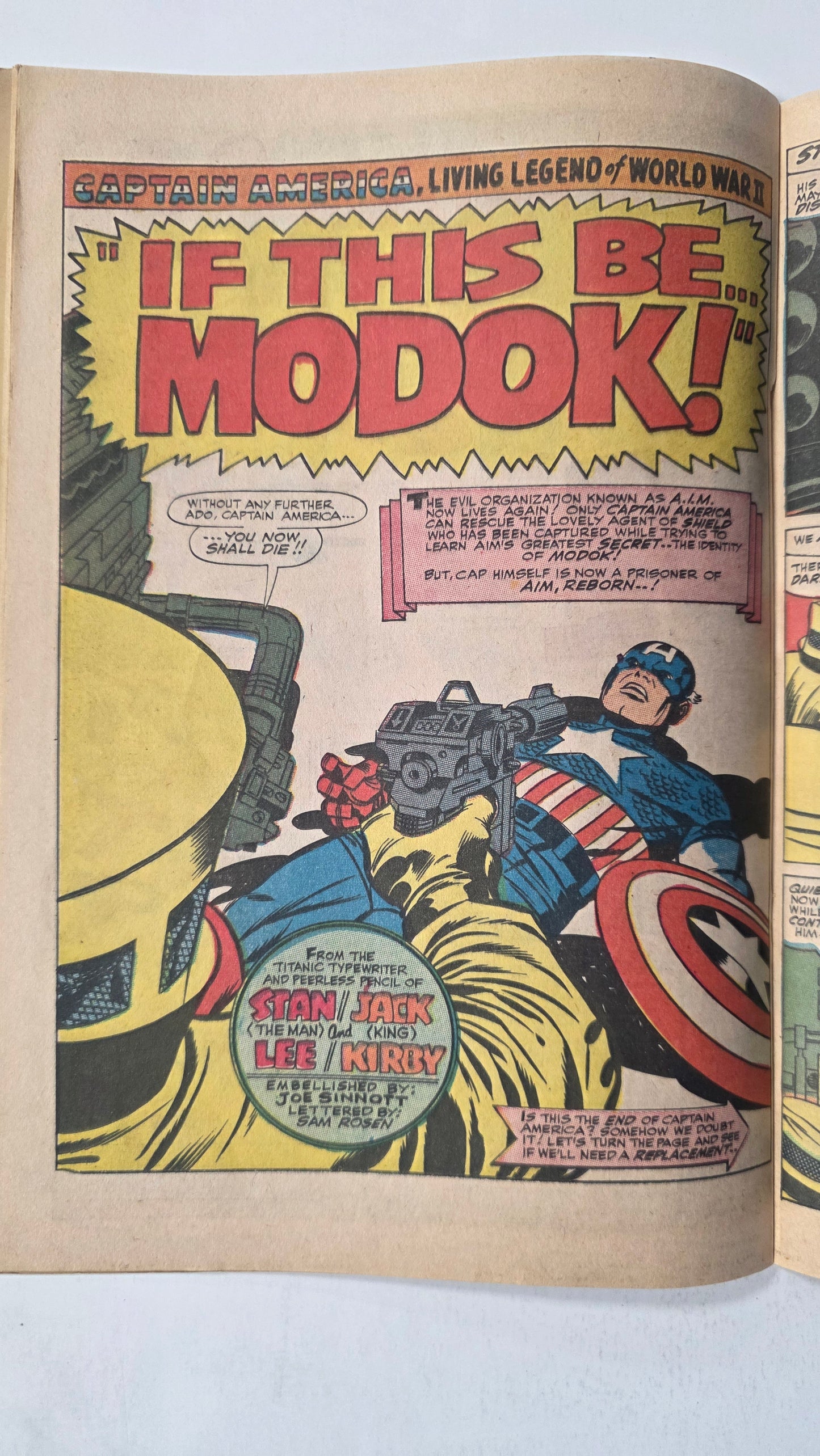 Tales of Suspense (1958) #94 VG+ (4.5) 1st full M.O.D.O.K. Comic Book