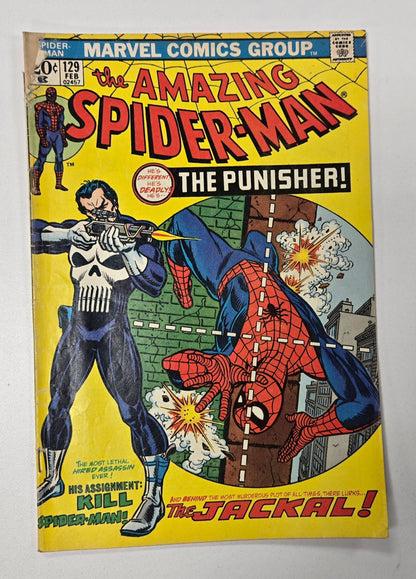 Amazing Spider-Man (1963) #129 G/VG-  1st appearance of The Punisher
