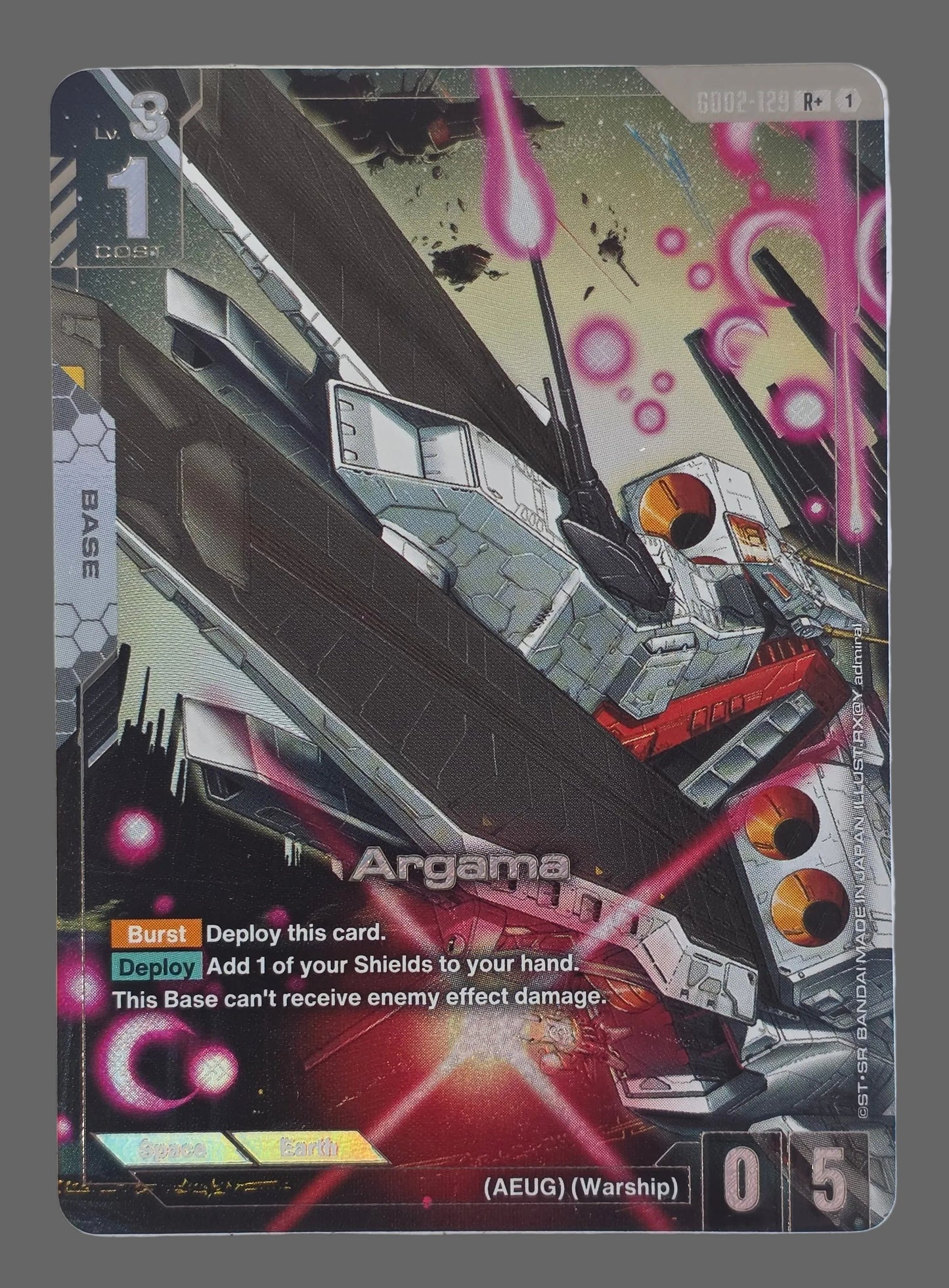 Argama (R+) - Dual Impact (GD02) Gundam Card Game