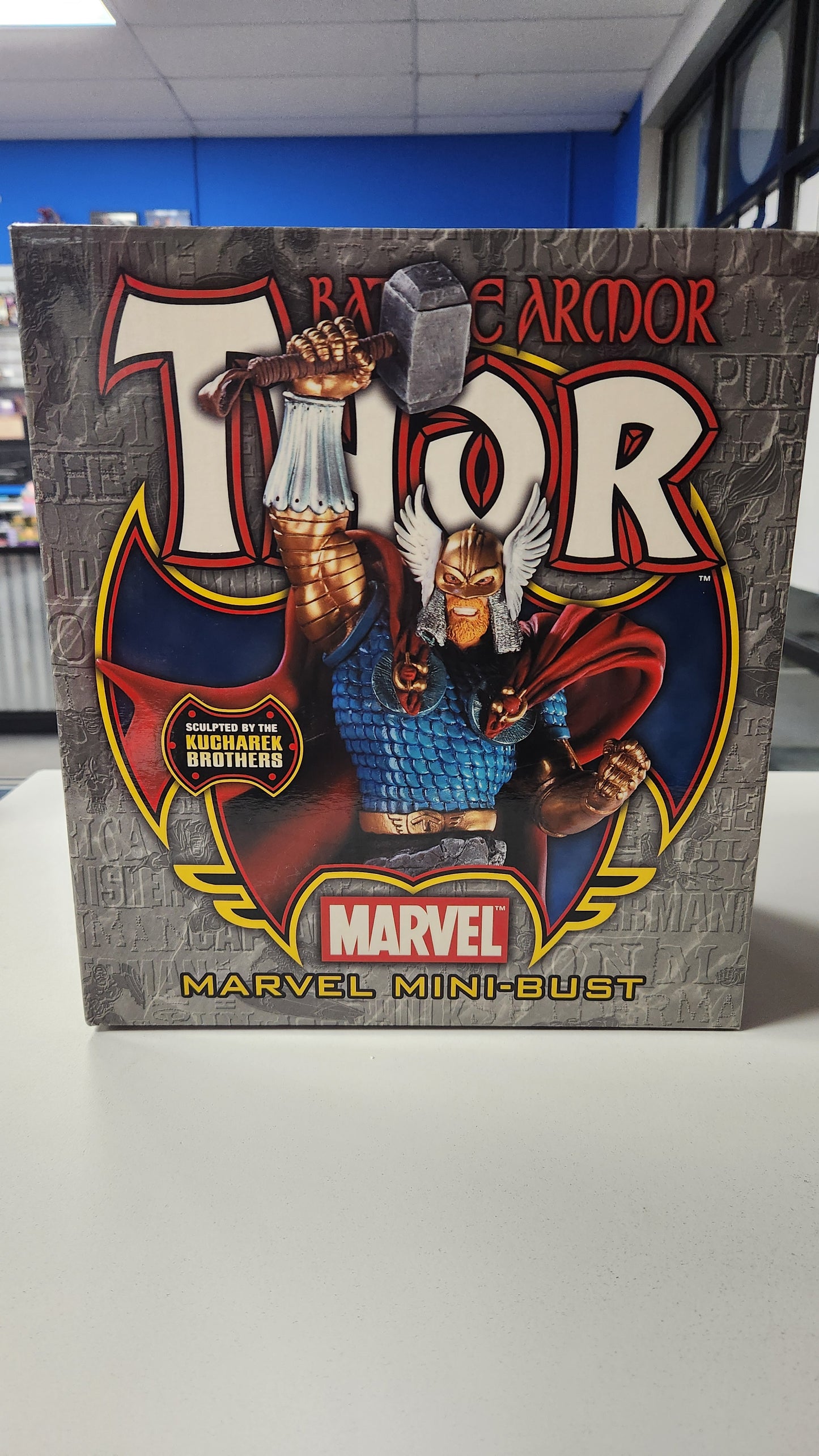 BOWEN DESIGNS BATTLE ARMOR THOR MINI-BUST #605
