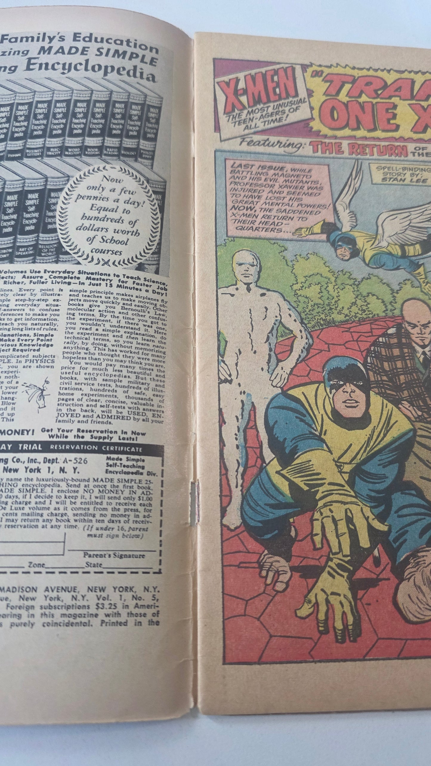 Uncanny X-Men (1963) #05 "Trapped: One X-Man!" 1st Appearance of Astroid M
