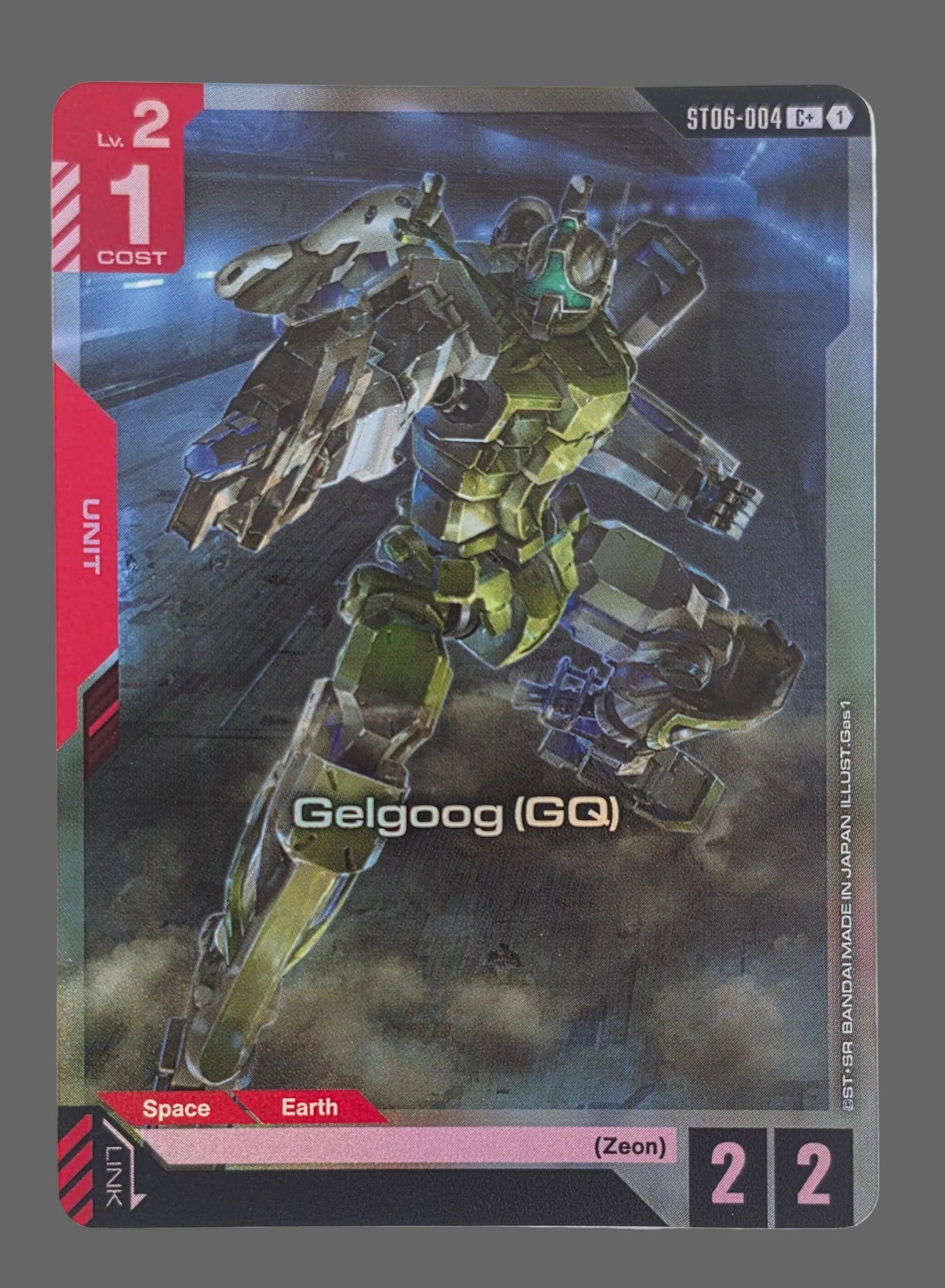 Gelgoog (GQ) (C+) - Starter Deck 06: Clan Unity (ST06) Gundam Card Game