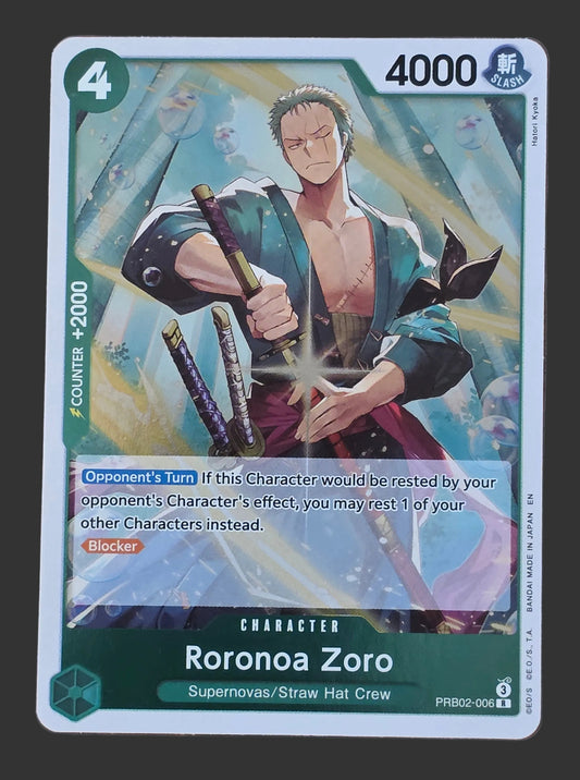 Roronoa Zoro - PRB02-006 - Premium Booster -The Best- Vol. 2 (PRB-02)