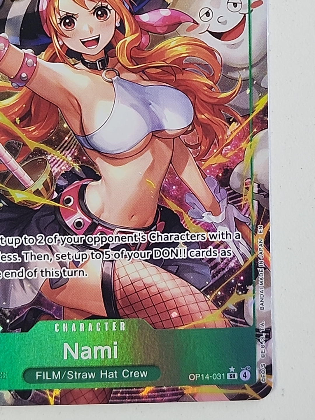 Nami (013) Alternative Art - The Azure Seven (OP14) OP14-013