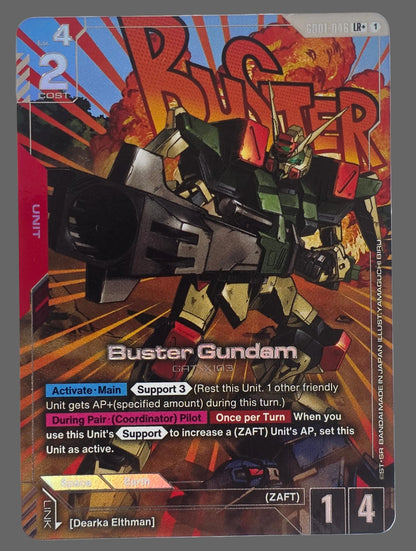 Buster Gundam (LR+) - Newtype Rising (GD01) Gundam Card Game