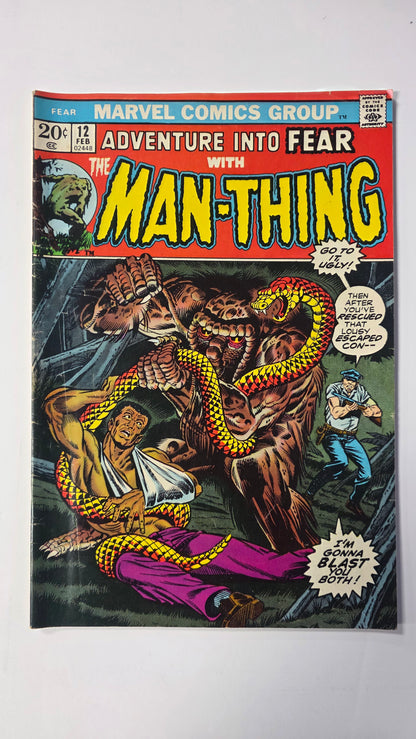 Fear (1970) #12 VG