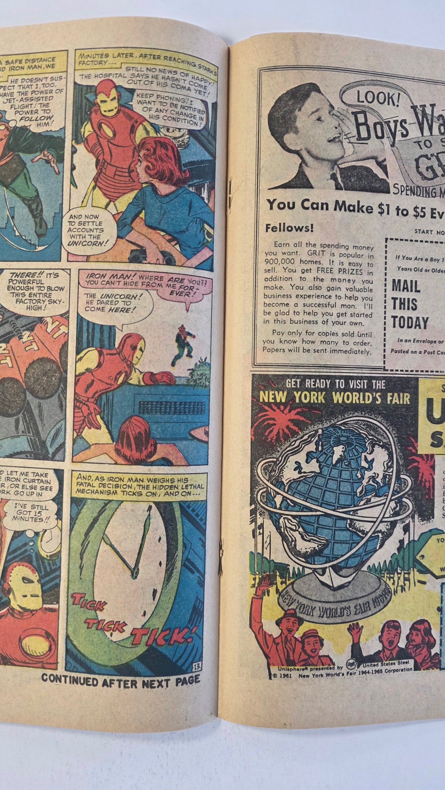 Tales of Suspense (1958) #56 FN 1st appearance of the Unicorn