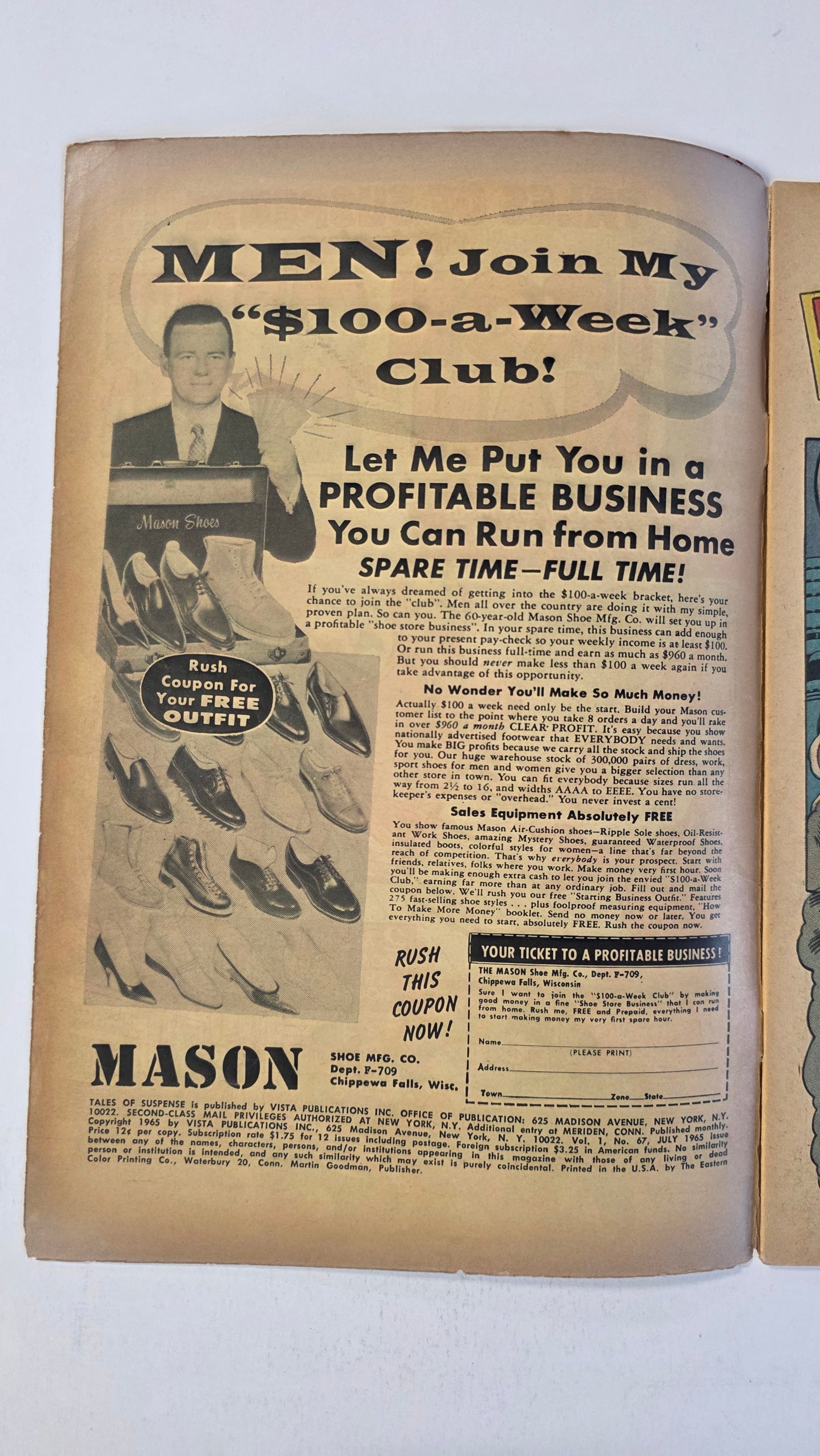 Tales of Suspense (1958) #67 VG/FN