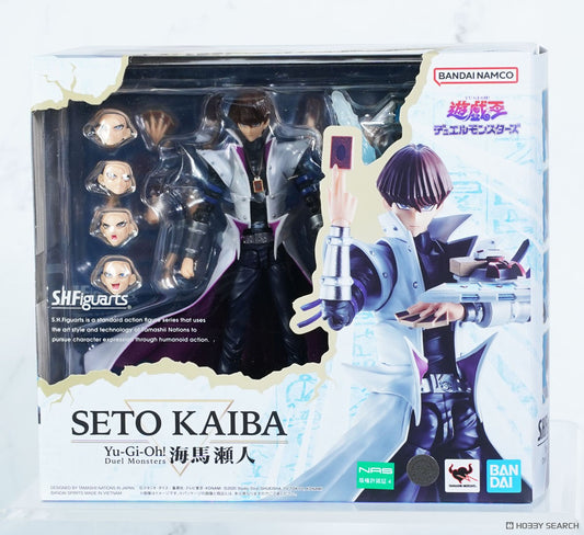 S.H.FIGUARTS YU-GI-OH DUEL MONSTERS SETO KAIBA FIGURE
