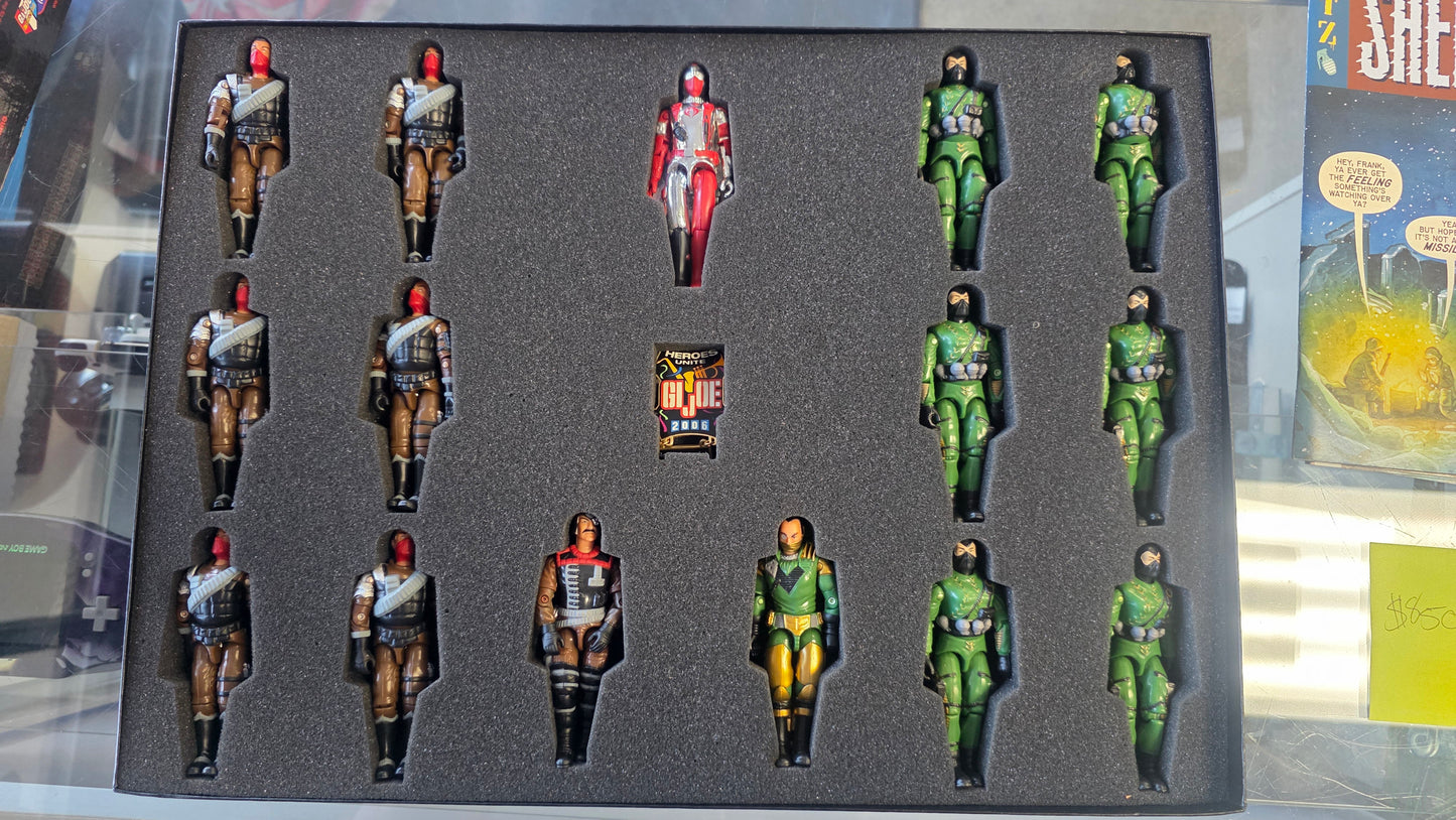 GI JOE COBRA'S MOST WANTED COVENTION EXCLUSIVE MERCENARIES 15 PACK